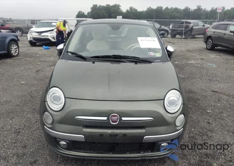 2012 Fiat 500 Lounge z USA, uszkodzony, nr VIN 3C3CFFCR5CT366556
